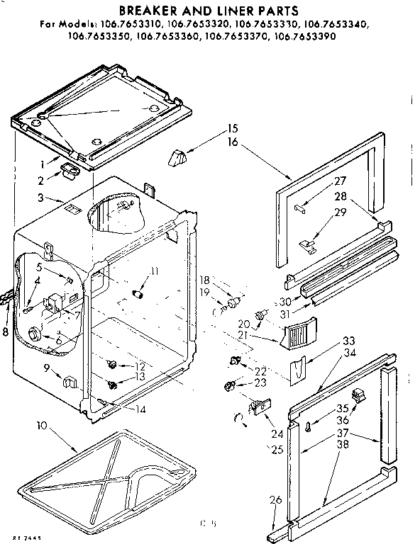 BREAKER AND LINER PARTS