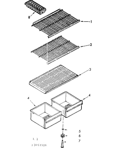 Shelf parts