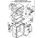 Kenmore 1067654030 liner and separator parts diagram