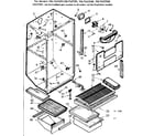 Kenmore 1067655220 liner parts diagram