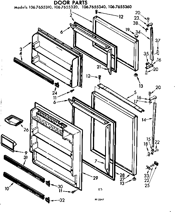 Door parts