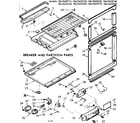 Kenmore 1067655710 breaker and partition parts diagram