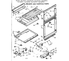 Kenmore 1067655731 breaker and partition parts diagram