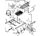 Kenmore 1067655860 unit parts diagram
