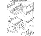 Kenmore 1067655940 breaker and partition parts diagram