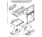 Kenmore 1067657140 breaker and partition parts diagram