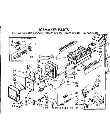 Icemaker parts