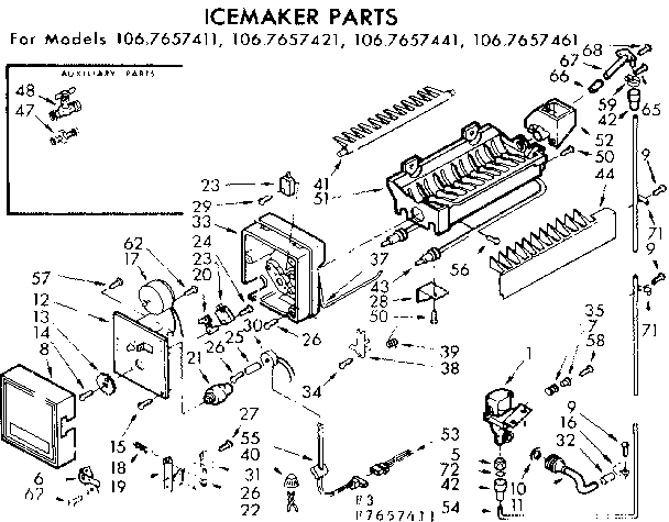 Icemaker parts