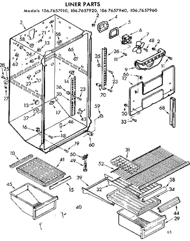Liner parts