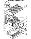 Shelf parts