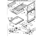 Kenmore 1067659240 breaker and partition parts diagram