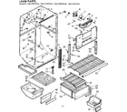 Kenmore 1067659313 liner parts diagram