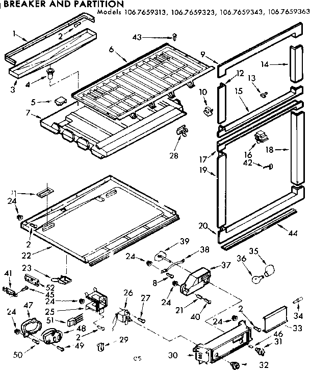 Breaker & partition