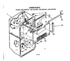 Kenmore 1067659510 liner parts diagram