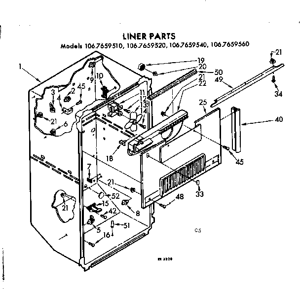 Liner parts