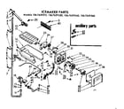 Kenmore 1067659540 icemaker parts diagram