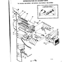 Kenmore 1067659661 ice maker parts diagram