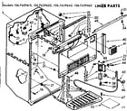 Kenmore 1067659662 liner parts diagram
