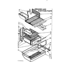 Kenmore 1067659662 shelf parts diagram