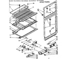 Kenmore 1067659662 breaker and partition parts diagram
