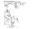 Kenmore 1067660360 air flow and control parts diagram