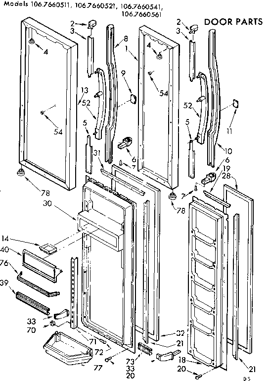 DOOR PARTS