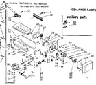 Kenmore 1067660521 icemaker parts diagram