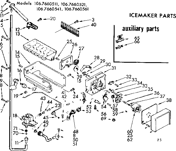 ICEMAKER PARTS
