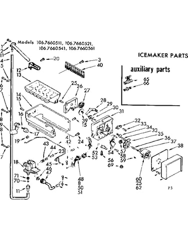 Icemaker parts