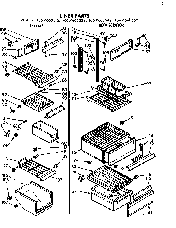 LINER PARTS