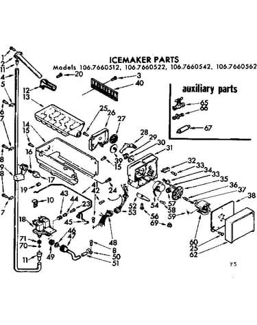 Icemaker parts