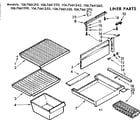 Kenmore 1067661290 liner parts diagram