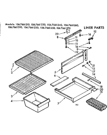 Liner parts