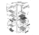 Kenmore 1067661421 liner parts diagram