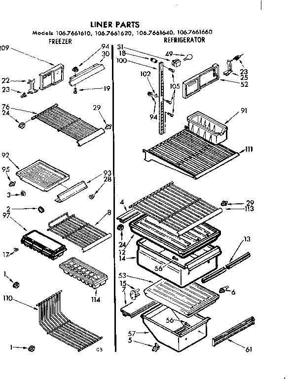 LINER PARTS