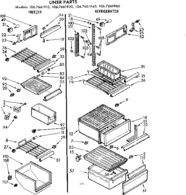 Liner parts