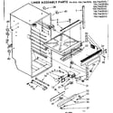 Kenmore 1067662010 liner assembly parts diagram