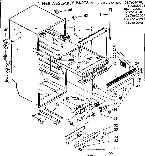 LINER ASSEMBLY PARTS