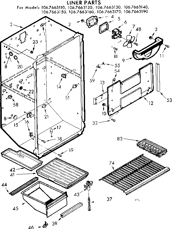 Liner parts