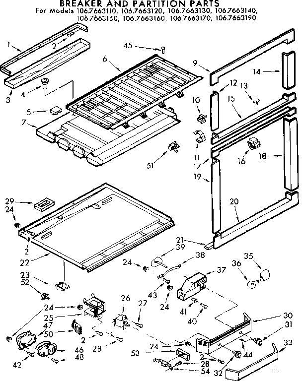 BREAKER & PARTITION PARTS