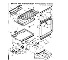 Kenmore 1067665220 breaker and partition parts diagram