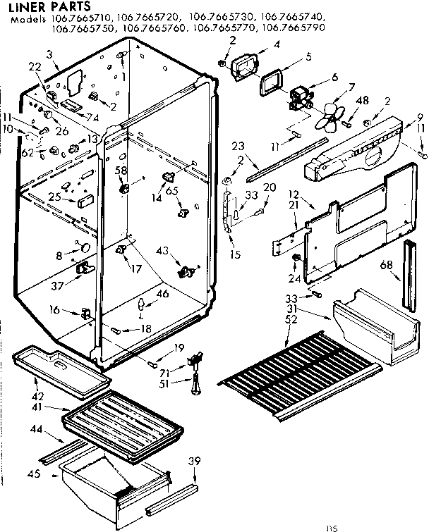 LINER PARTS