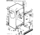 Kenmore 1067667260 cabinet parts diagram