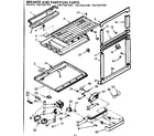 Kenmore 1067667220 breaker and partition parts diagram