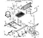 Kenmore 1067667243 unit parts diagram