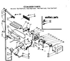 Kenmore 1067667410 icemaker parts diagram