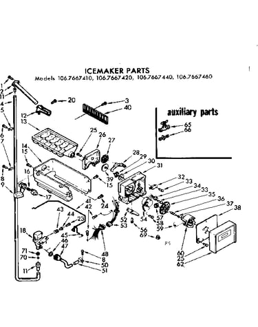 Icemaker parts