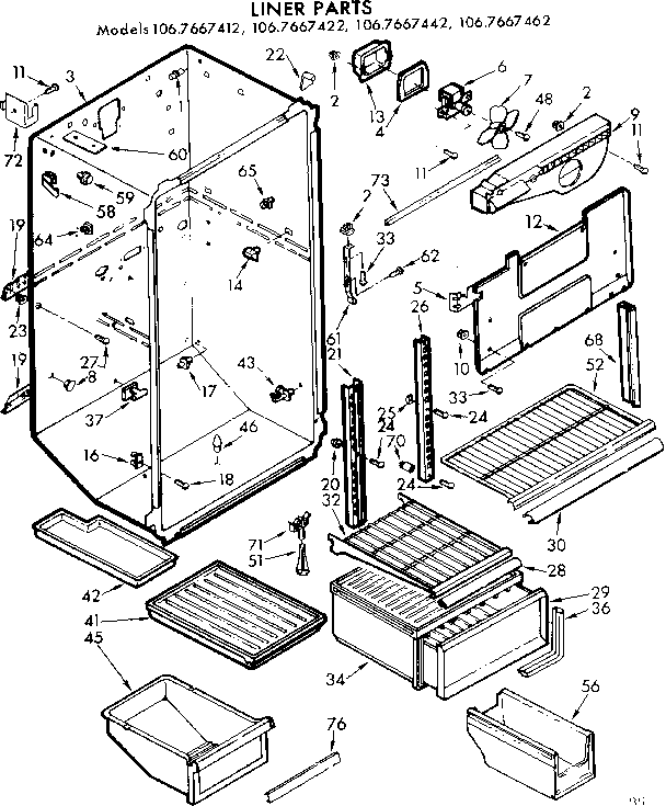 Liner parts