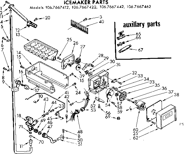 Icemaker parts