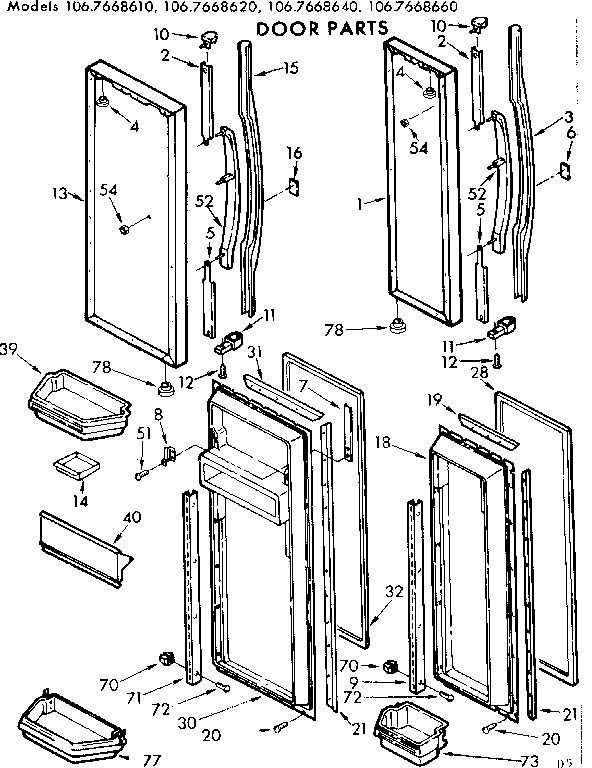 Door parts